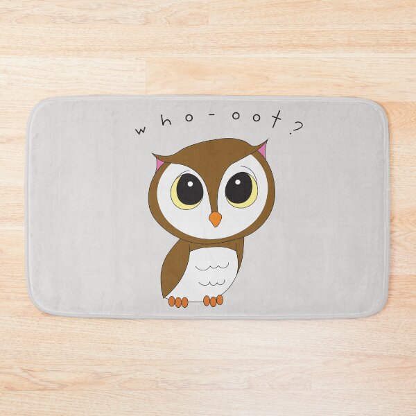 Item preview, "Who-oot?" Digital Art Print designed and sold by lineartdesigns.
