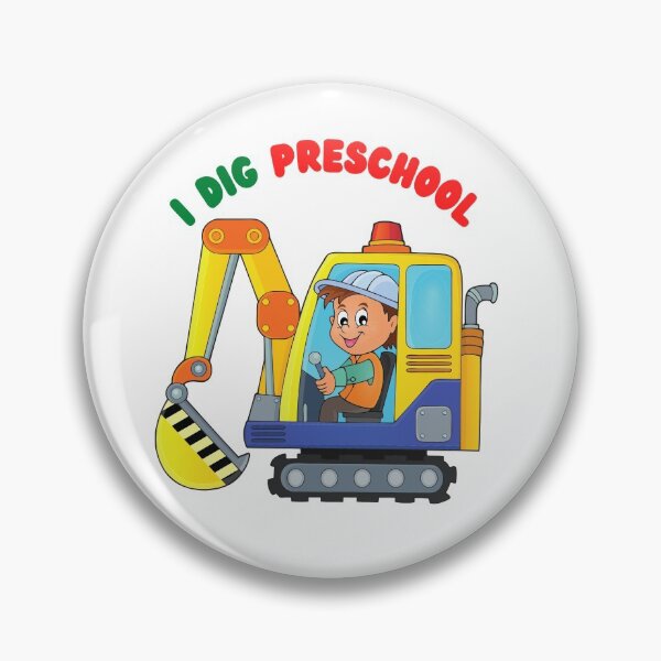 Item preview, I Dig Preschool designed and sold by Chanchane Store.