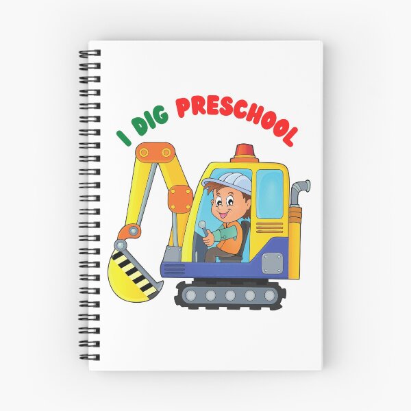 Item preview, I Dig Preschool designed and sold by Chanchane Store.