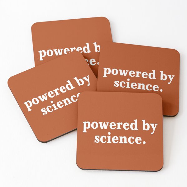Item preview, Powered by science designed and sold by PODapparel.