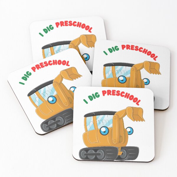 Item preview, I Dig Preschool designed and sold by Chanchane Store.