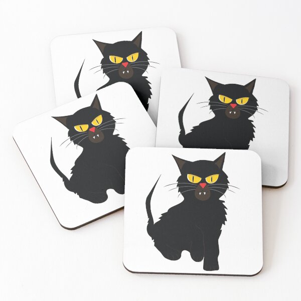 Item preview, Halloween Scary Cat designed and sold by StickerRepublic.