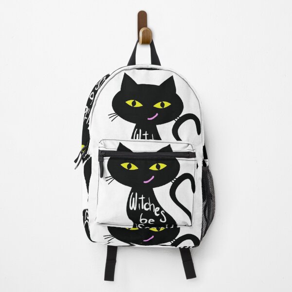 Item preview, Witches be scary shirt, Halloween Hocus Pocus Halloween Black Cat designed and sold by StairheadStore.