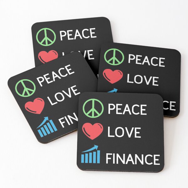 Item preview, Peace Love Finance designed and sold by Ximares.