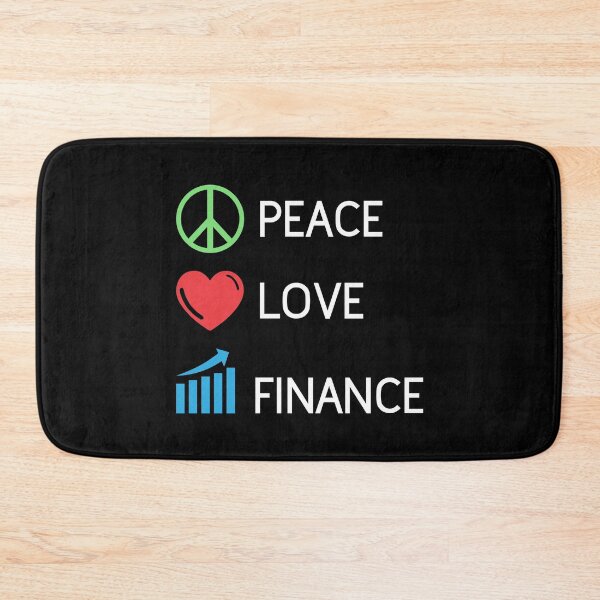 Item preview, Peace Love Finance designed and sold by Ximares.