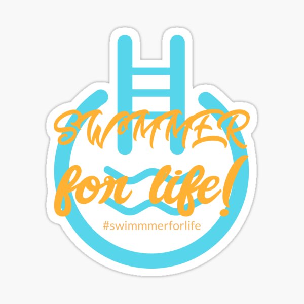 Item preview, Swimmer for life! swimming, swimdesign, i love swimming! Swimming is my life. designed and sold by Zwembad Vergelijker.
