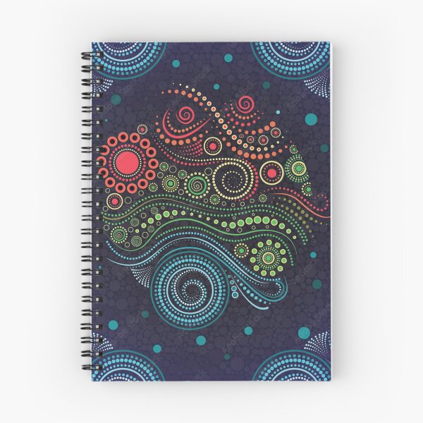 Aperçu de l'œuvre Aboriginal dot art créée et vendue par BLOGFORMEN.