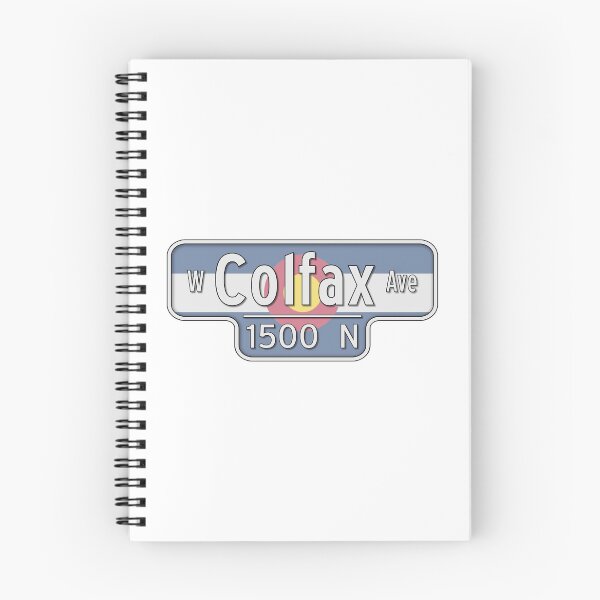 Item preview, West Colfax Ave Street Sign - Colorado State Flag designed and sold by RonTo.