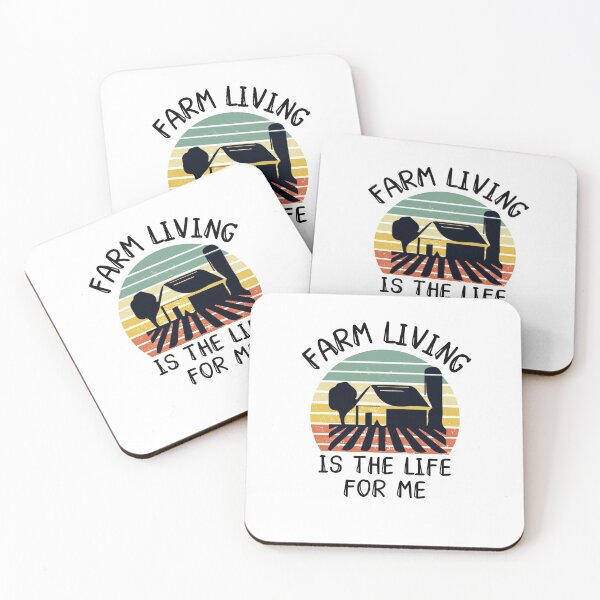 Item preview, Farm Living is the Life for Me, perfect gifts for farm and nature lovers designed and sold by subtleday.