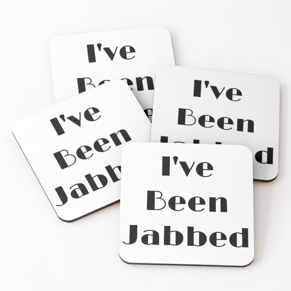 Item preview, I've Been Jabbed Art Deco designed and sold by michellelegrand.