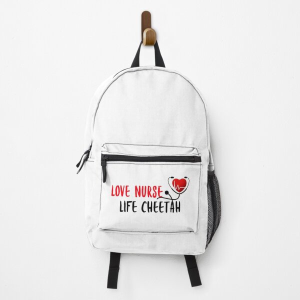 Item preview, love nurse life cheetah designed and sold by Polla-Shirt.