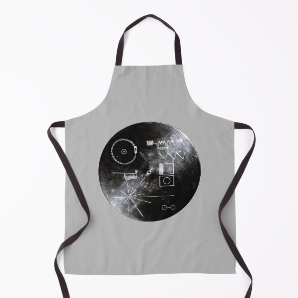 Item preview, The Voyager Golden Record - black and white designed and sold by trendistudio.