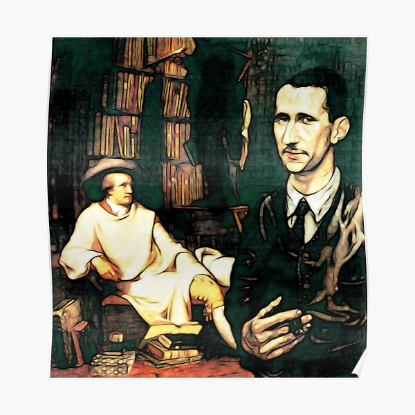 Poster Brecht Redbubble