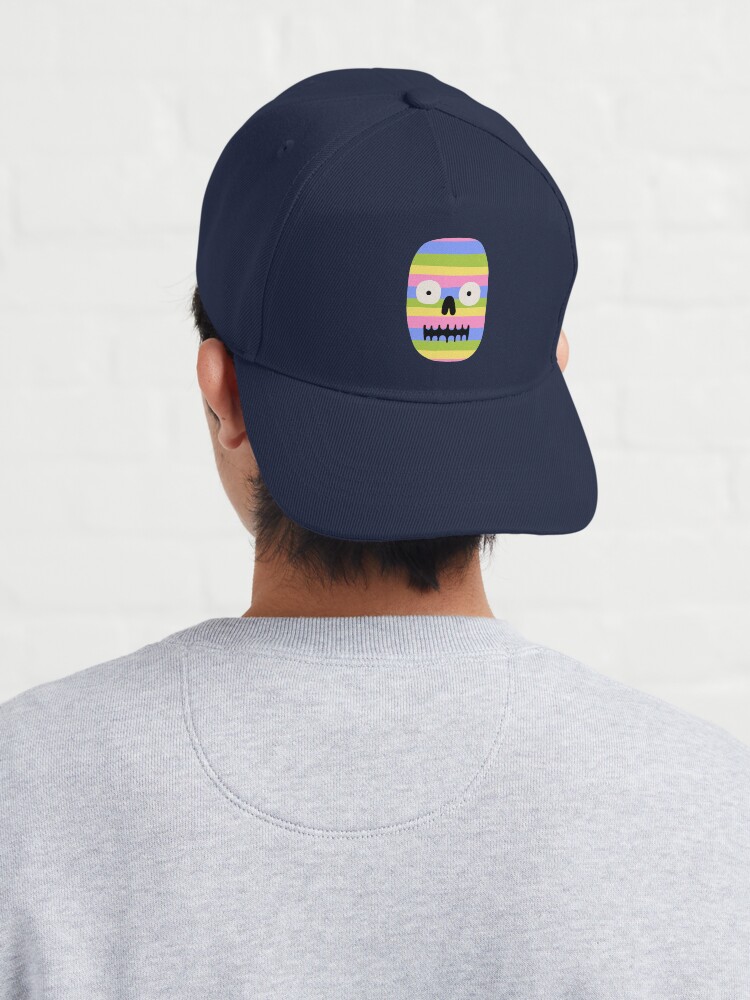 Alternate view of Rainbow Skull Cap