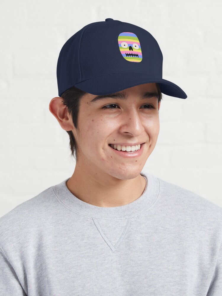 Alternate view of Rainbow Skull Cap