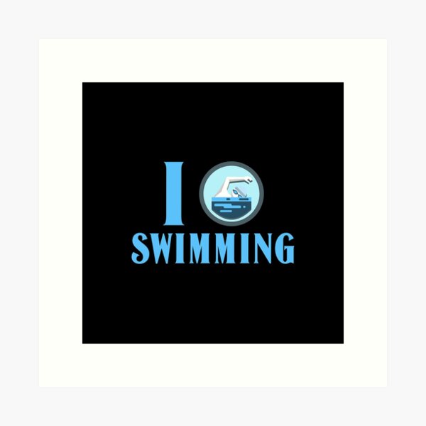 Item preview, I Love Swimming, swimdesign, i love swimming! Swimming is my life. designed and sold by Zwembad Vergelijker.