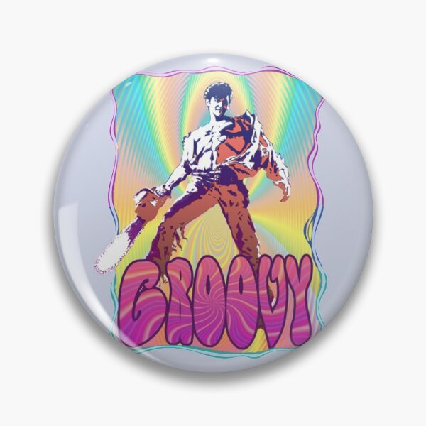 Item preview, Evil Dead Ash Williams Groovy designed and sold by Nfiniti92.