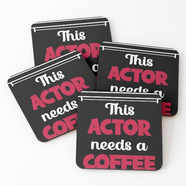 Item preview, Funny this actor needs a coffee, Coffee, Caffeine designed and sold by Dandesin.