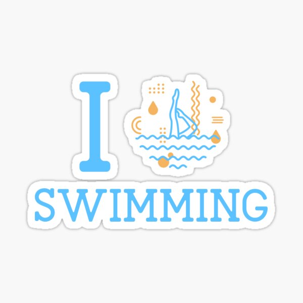 Item preview, I Love Swimming, swimdesign, i love swimming! Swimming is my life. designed and sold by Zwembad Vergelijker.