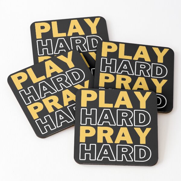 Item preview, Play Hard Pray Hard Faith designed and sold by P9Designs.