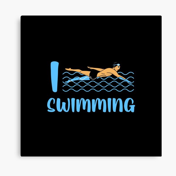 Item preview, I Love Swimming, swimdesign, i love swimming! Swimming is my life. designed and sold by Zwembad Vergelijker.