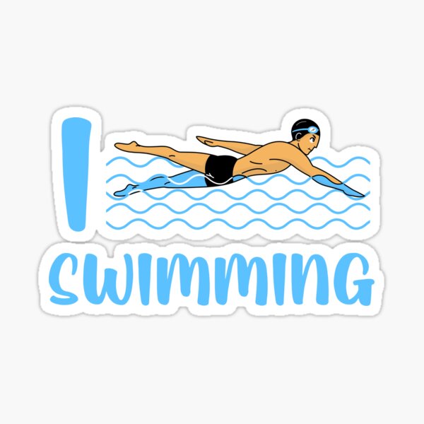 Item preview, I Love Swimming, swimdesign, i love swimming! Swimming is my life. designed and sold by Zwembad Vergelijker.