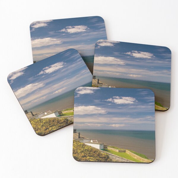 Item preview, Clifftop view from Cleveland Way close to the Whitby Lighthouse designed and sold by MichaelBShannon.