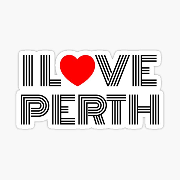 Item preview, I Love Perth designed and sold by DAFIN.