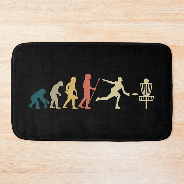 Artikelvorschau, Discgolfer Evolution Vintage - Lustiges Discgolf entworfen und verkauft von DiscGolfArts.