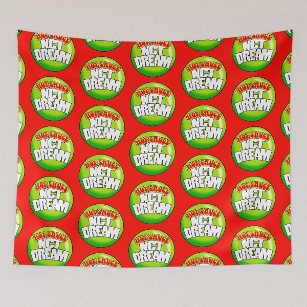 Item preview, NCT DREAM Hot Sauce Logo designed and sold by Tiny Tiny Studio.