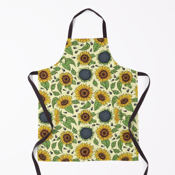 Item preview, Beautiful Seamless Kawaii Yellow Sunflower Pattern designed and sold by ozunu.