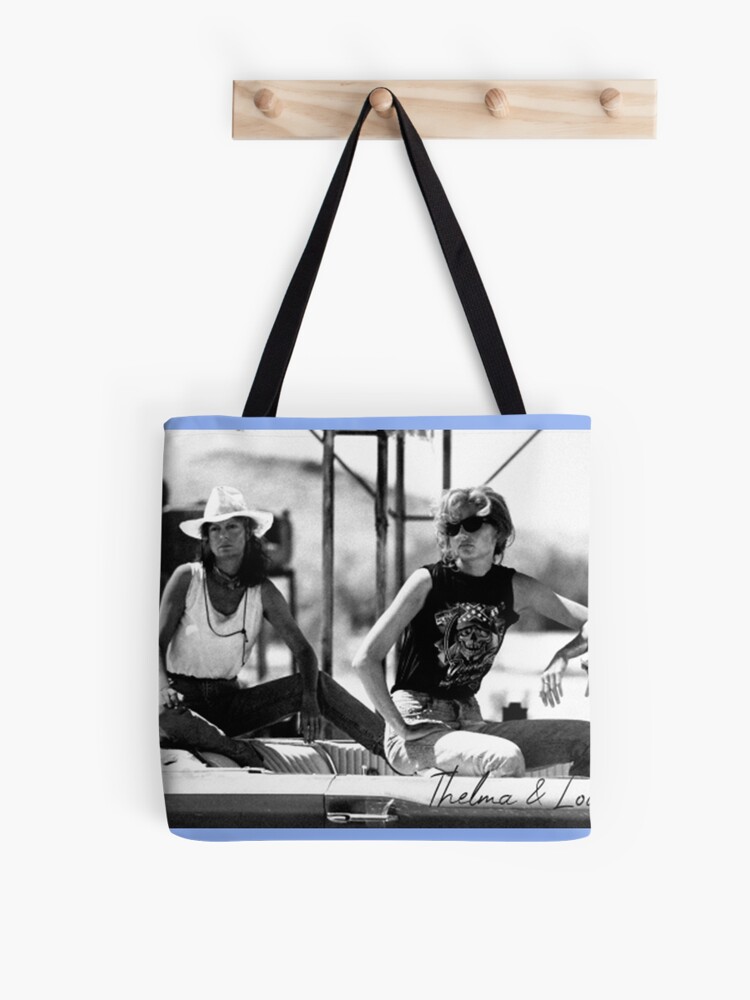 Thelma & Louise Live Forever pin-up Tote Bag