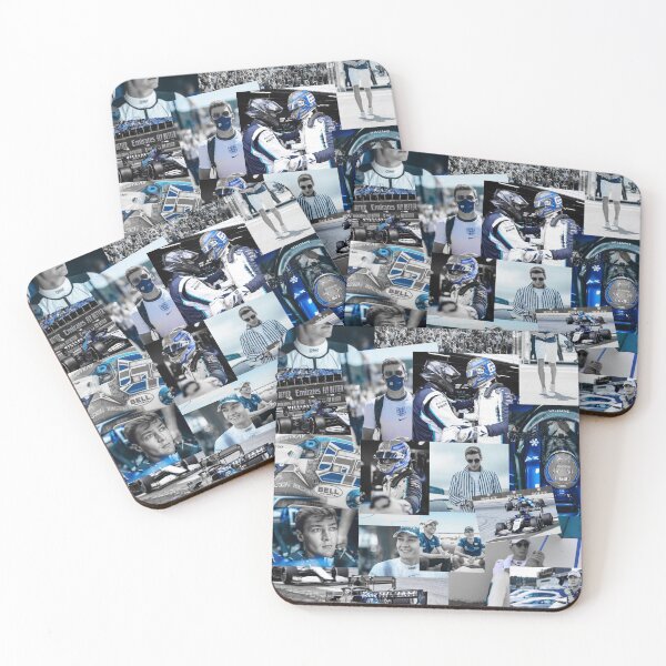 Item preview, George russle Williams racing collage designed and sold by F1things.