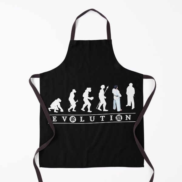 Item preview, Funny Judo Evolution, Judoka with white Judogi the perfect gift for a judo lover designed and sold by Click-Like.