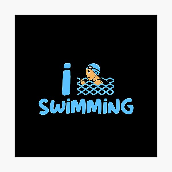 Item preview, I Love Swimming, swimdesign, i love swimming! Swimming is my life. designed and sold by Zwembad Vergelijker.
