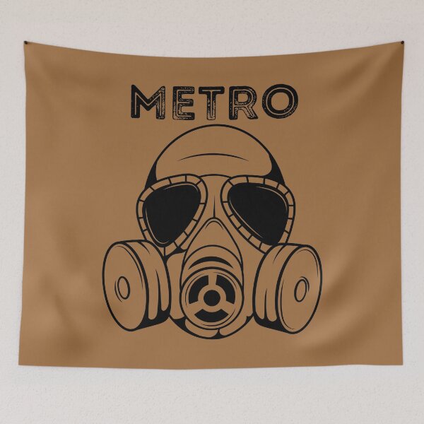 Item preview, Metro Gas Mask (Graphic) designed and sold by Retro-Design.