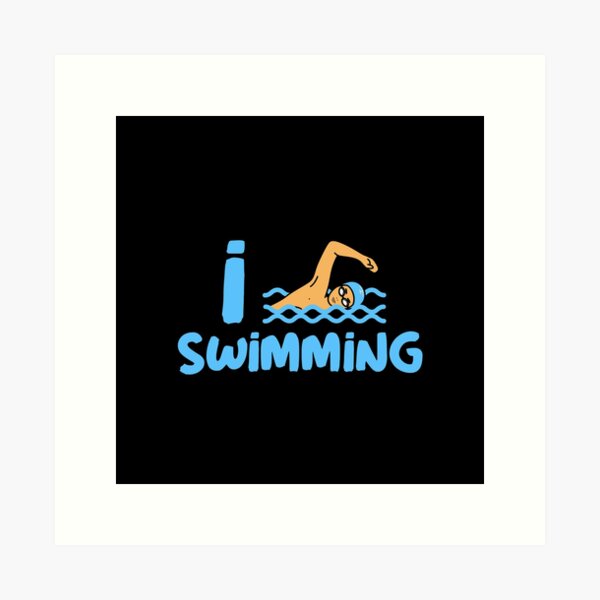 Item preview,  I Love Swimming, swimdesign, i love swimming! Swimming is my life. designed and sold by Zwembad Vergelijker.
