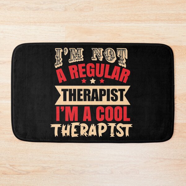 Item preview, I'm Not A Regular Therapist, I'm A Cool Therapist (Dark) designed and sold by the-krisney-way.