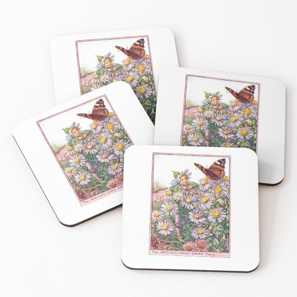 Item preview, Appealing Michaelmas Daisy Fairy designed and sold by Studio66Designs.