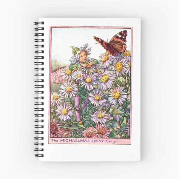 Item preview, Appealing Michaelmas Daisy Fairy designed and sold by Studio66Designs.