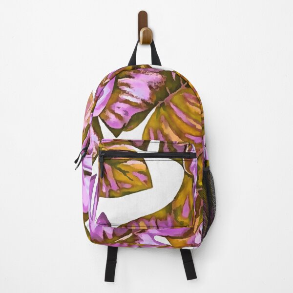Item preview, Tropical Leaves Of Banana and Monstera Lilac Ochre Cut Out designed and sold by taiche.