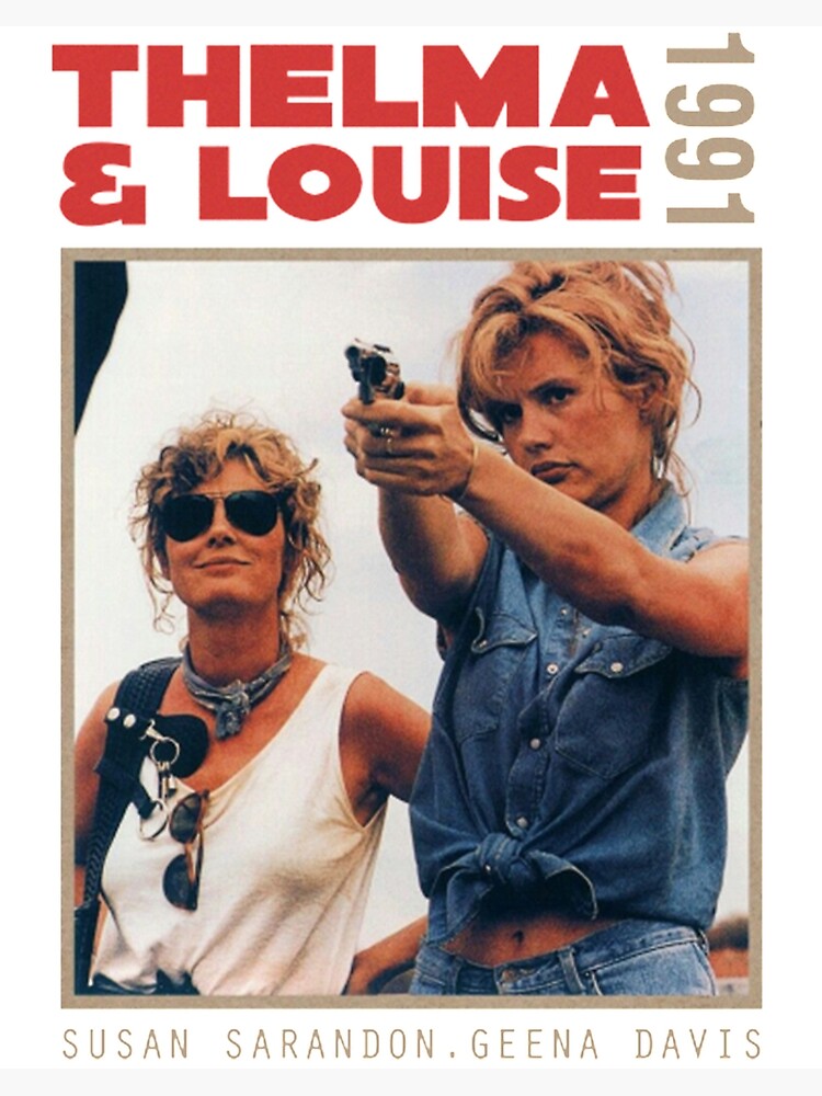 Thelma & Louise Art Board Print for Sale by PuzzleBuzz