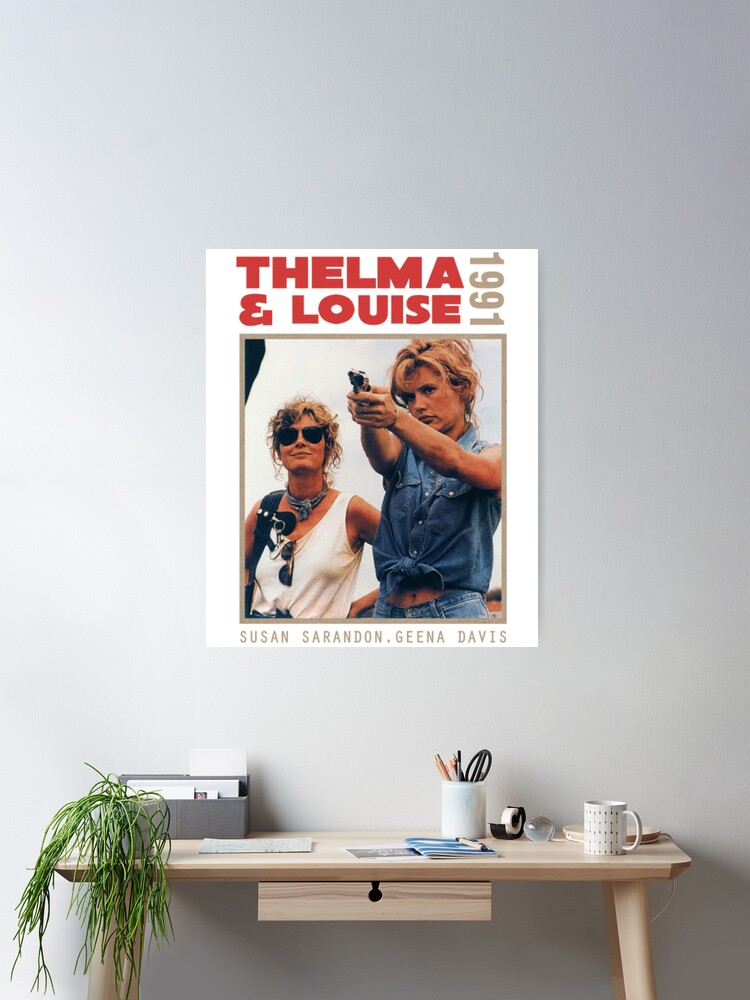 Ijshndgn Thelma And Louise Poster Décoratif Vintage Pour Chambre à Coucher, Salon - 30 X 45 Cm - Sans Cadre