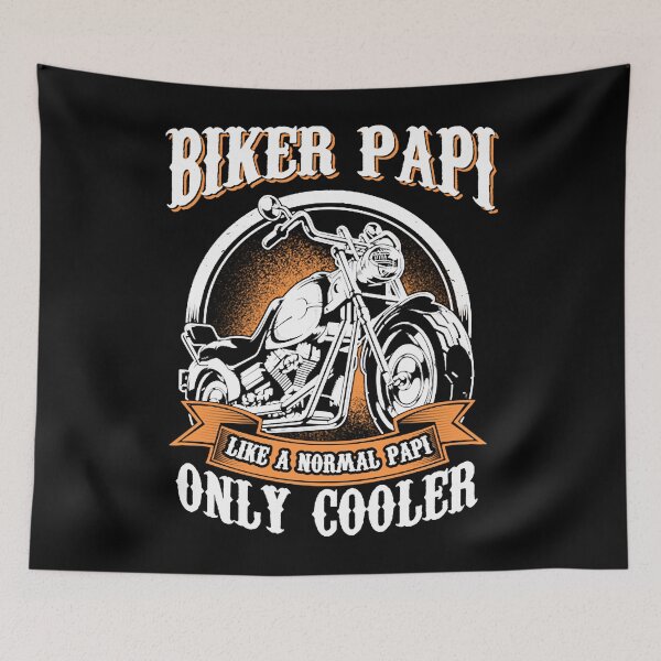 Item preview, Only Cool Papi Rides Motorcycles T Shirt Rider Gift Tank Top designed and sold by Heidijackson89.