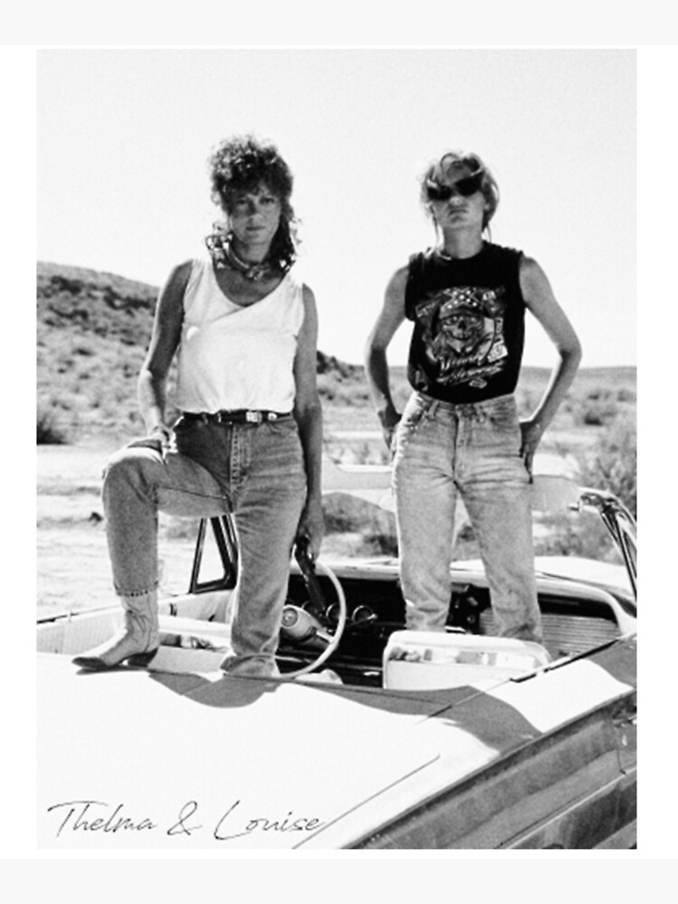 Discover Thelma And Louise Premium Matte Vertical Poster