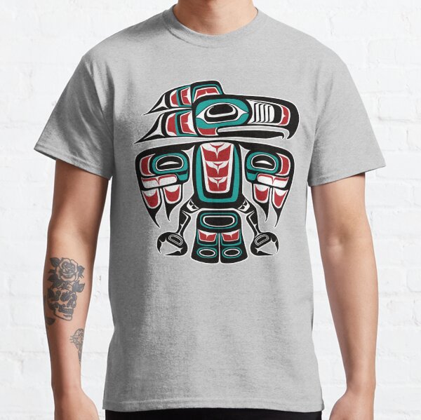 Item preview, Haida Tlingit Native Raven Totem designed and sold by Beltschazar.