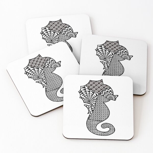 Item preview, Zen Sea Horse designed and sold by heatherbenner.