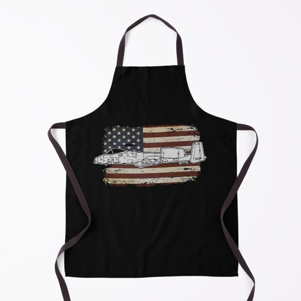 Item preview, A-10 Warthog Thunderbolt US Aircraft Plane USAF Airplane American Flag designed and sold by DigitalBadger.