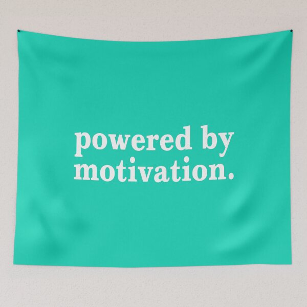 Item preview, Powered by motivation designed and sold by PODapparel.