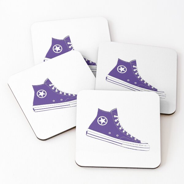 Item preview, Purple Converse Illustration designed and sold by MickeyEdwards.